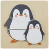 Image de Puzzle en bois Pingouin (4 pièces)