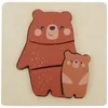Image de Puzzle en bois Ours (4 pièces)