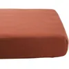 Image de Drap housse en coton bio Terracotta (60 x 120 cm)