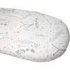 Image de Drap housse en coton bio Yukari Tilleul pour landau (72 x 33 cm)
