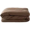 Image de Housse de couette Satin Brun (100 x 140 cm)