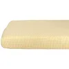 Image de Drap housse percale de coton Vichy Tournesol (60 x 120 cm)