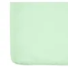 Image de Drap housse pur coton bio Vert Aqua (60 x 120 cm)