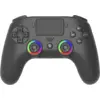 Image de Manette Sans Fil Led Rgb Noire Ps4/pc