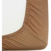 Image de Drap housse en coton Camel (70 x 140 cm)