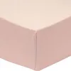 Image de Drap housse en coton vieux rose (70 x 140 cm)