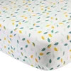Image de Drap housse en coton Feuille (60 x 120 cm)