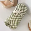 Image de Maxi lange Gaspard Damier Olive (110 x 110 cm)