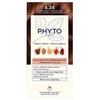Image de Phyto Kit Coloration Permanente 6.34 blond foncé cuivré