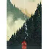 Image de Puzzle 1000 pièces : UNIVERSE - Petite maison rouge Iello-70295
