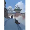 Image de Puzzle 1000 pièces : Chats dans la neige Iello-70505