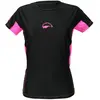 Image de T-shirt femme Altore Monte Cintu 2.0 MONTE-CINTU-2.0-ULTRA-BLACK / NEON-PINK Noir M