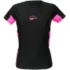 Image de T-shirt femme Altore Monte Cintu 2.0 MONTE-CINTU-2.0-ULTRA-BLACK / NEON-PINK Noir S