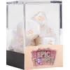 Image de Lot de 7 Des Multiformat   Blanc Nacre et Or