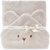 Image de Cape de bain   oreilles Ourson - beige