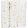 Image de Lot de 3 langes en mousseline Wonderfull (70 x 70 cm)