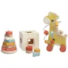 Image de Coffret de jeux d'activités en bois (3 pièces)