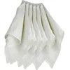Image de Lot de 6 langes en mousseline de coton Blanc (70 x 70 cm)