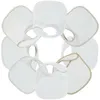 Image de Lot de 7 bavoirs à velcro Essentiel écrus