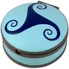 Image de Boîte à bijoux musicale ronde Ballerine bleue