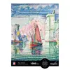 Image de Puzzle 1000 piÃ¨ces : EntrÃ©e du port de La Rochelle, Paul Signac