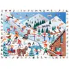 Image de Puzzle 100 pièces : Cherche et Trouve : Sports d'Hiver Sentosphere-7500