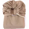 Image de Echarpe de portage Sling sans noeud tissé en coton bio beige sable