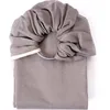 Image de Echarpe de portage Sling sans noeud tissé en coton bio gris vintage