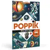 Image de Poster pédagogique + 40 stickers : astronomie Poppik-241142