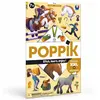 Image de Poster pédagogique + 49 stickers : LES CHEVAUX Poppik-POP12634