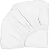 Image de Drap housse White pour couffin Kuko et berceau Kumi (65 x 40 cm)