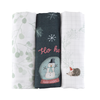 Image de Lot de 3 langes bébé coton bio* Noël Magique