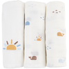 Image de Lot de 3 langes bébé coton bio* Malo