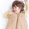 Image de Gigoteuse enfant coton bio 3-6 ans Vichy - 130 cm