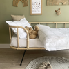 Image de Parure de lit bébé taie et housse de couette 100x140 cm percale de coton Marceau MADE IN FRANCE