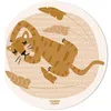 Image de Tapis rond Tigre Dormeur