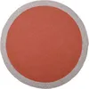 Image de Tapis rond Nolan rouge (120 cm)