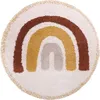 Image de Tapis rond Bohemian arc-en-ciel (120 cm)