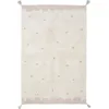 Image de Tapis rectangulaire Minna pois rose (100 x 150 cm)