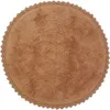 Image de Tapis rond Perla Toffee (110 cm)