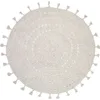 Image de Tapis rond Nila écru (110 cm)