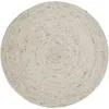Image de Tapis rond Neethu Avoine S (110 cm)
