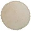 Image de Tapis rond Perla Sable (110 cm)