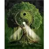 Image de Peinture au numéro : Arbre Yin et Yang  - sans châssis en bois FiguredArt-PN1757
