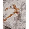 Image de Peinture au numéro : Magnifique Ballerine  - sans châssis en bois FiguredArt-PN1178
