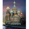 Image de Peinture au numéro : Eglise russe  - sans châssis en bois FiguredArt-PN2003