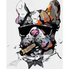 Image de Peinture au numéro : Chien au Cigare  - sans châssis en bois FiguredArt-PN1110