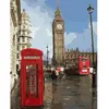 Image de Peinture au numéro : Cabine téléphonique à Londres  - sans châssis en bois FiguredArt-PN211