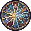 Image de Peinture au numéro : Zodiaque  - sans châssis en bois FiguredArt-PN1587