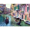 Image de Peinture au numéro : Canaux de Venise  - sans châssis en bois FiguredArt-PN076